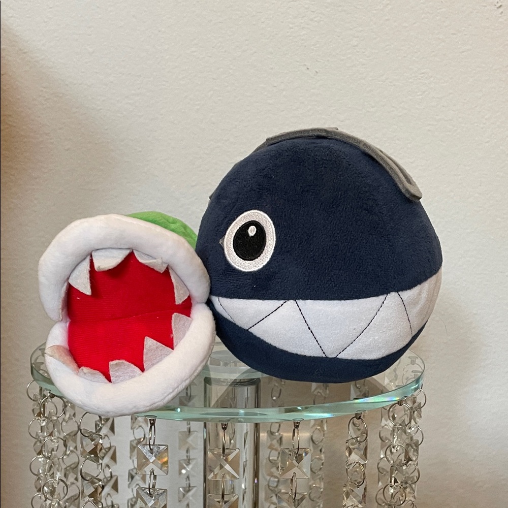 Chain Chomp and Piranha Plant Plush Set